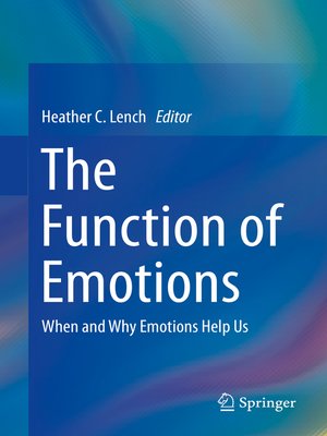 cover image of The Function of Emotions